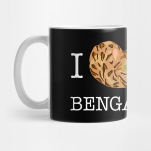 I Love My Bengal Loaf Mug